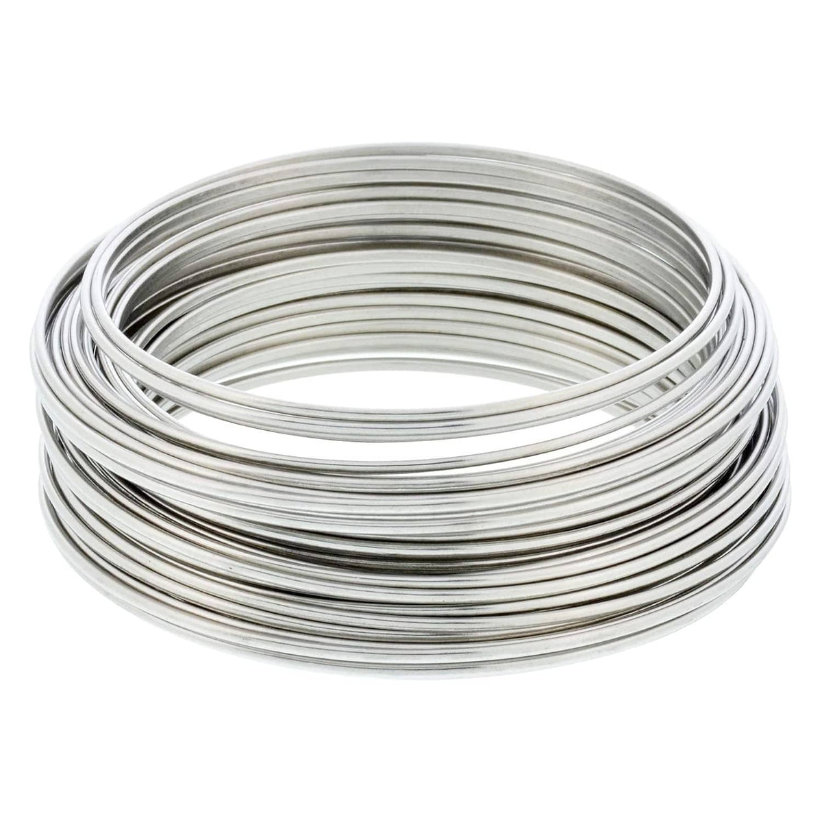 304 stainless steel wire spool, coiled silver 16GA 1.4mm, 16ft roll