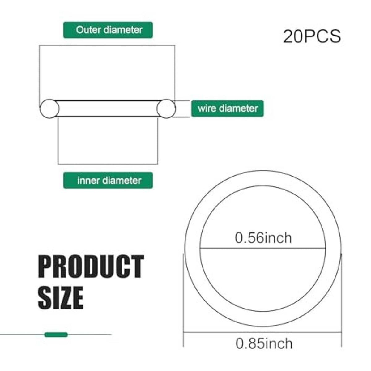 Diagram showing oil drain plug crush washer dimensions