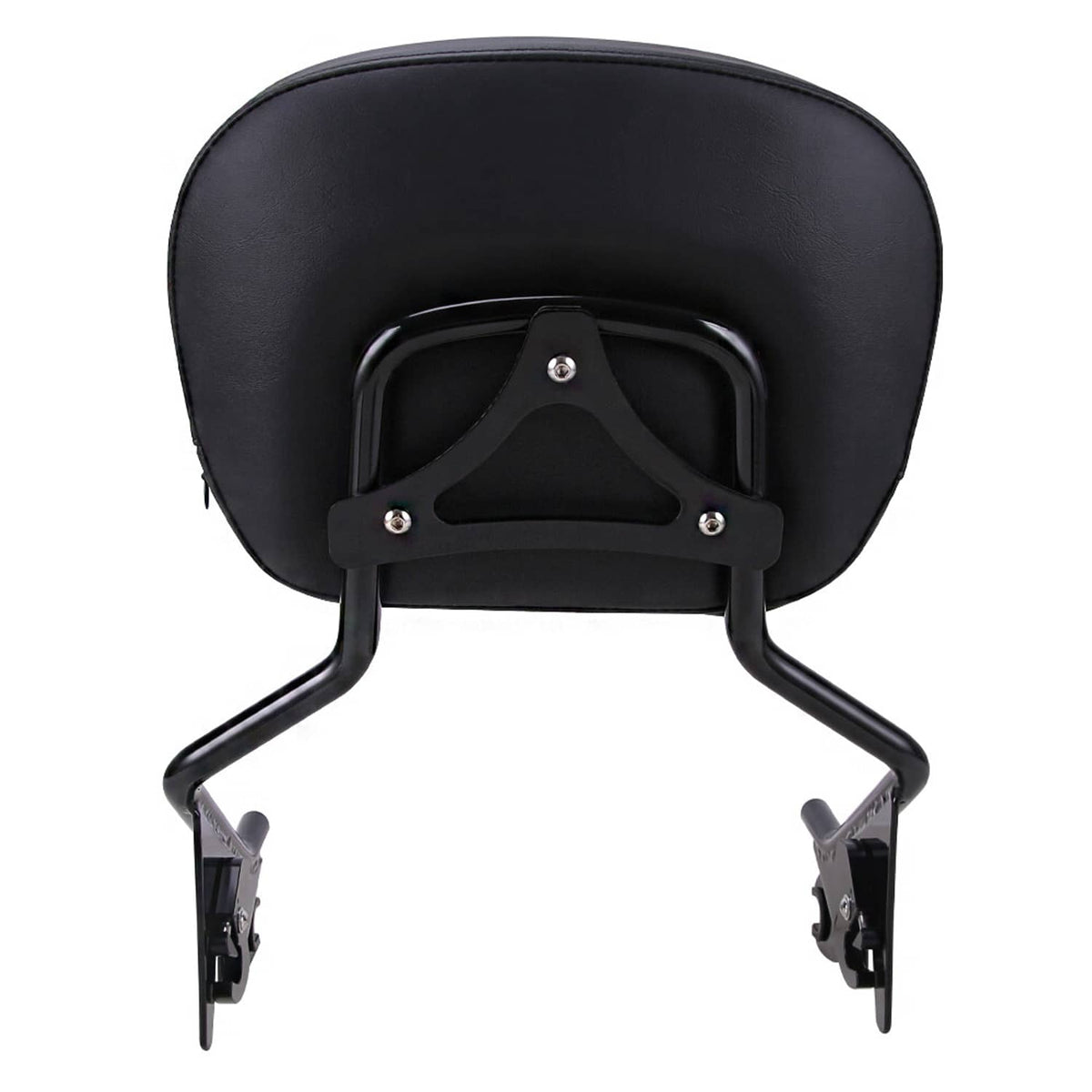 RivetOak For Harley Touring Models 2009-2024 Backrest Sissy Bar and Luggage Rack Black