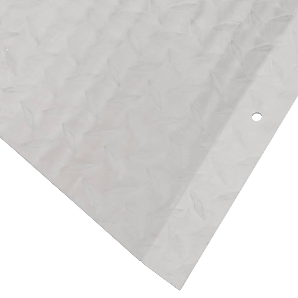 Aluminum diamond plate cover panel corner, silver with diamond texture and round hole