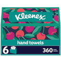 Kleenex hand towel box, white paper towels, 6 boxes, 360 towels