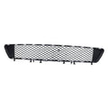 Front bumper lower grille with black honeycomb mesh and mounting clips