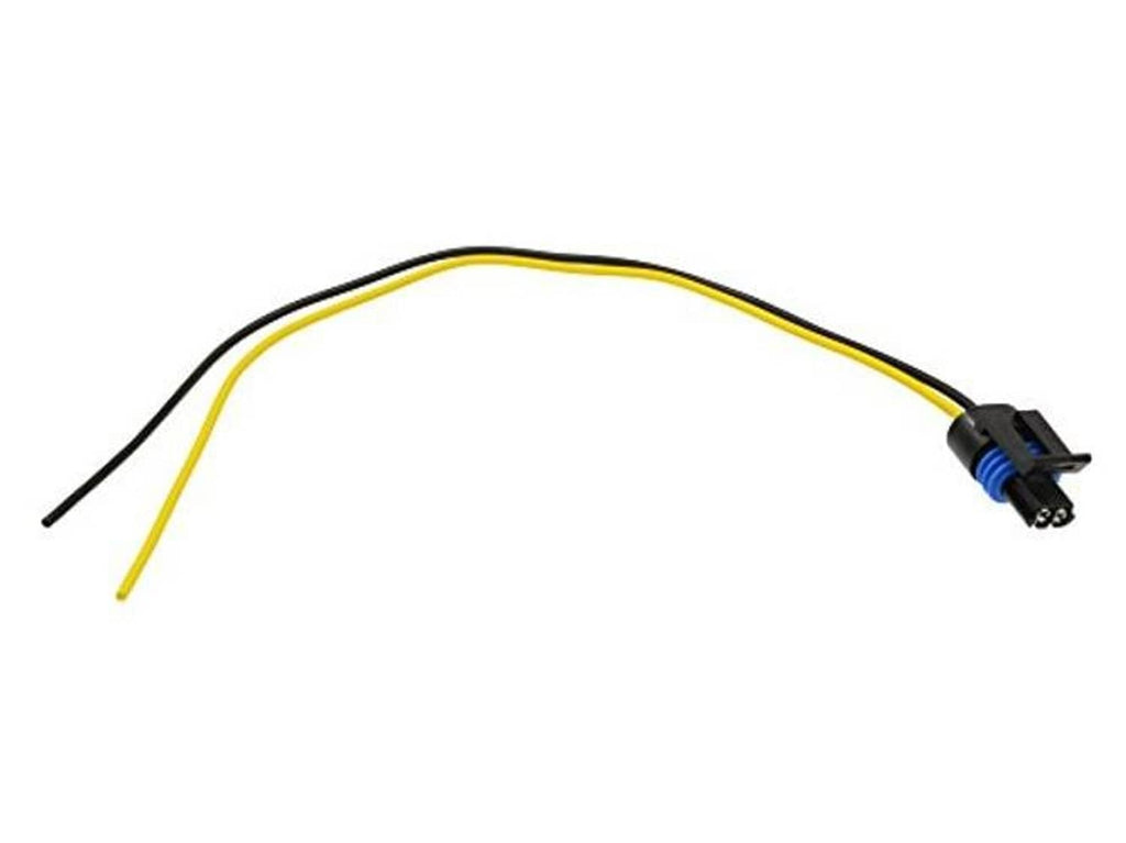 VSS wire pigtail with yellow and black leads and small black two-pin connector end