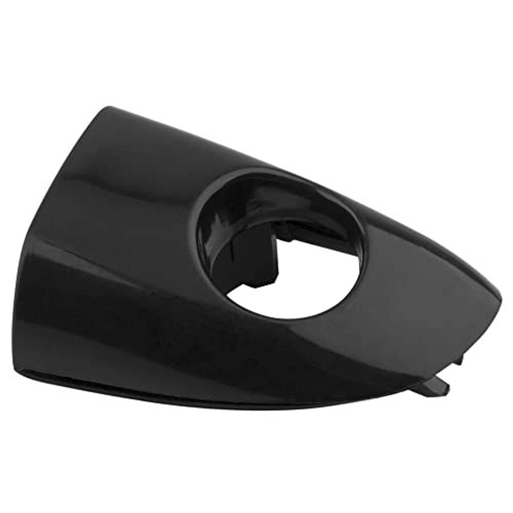 Black key cylinder cover trim, front left driver door handle