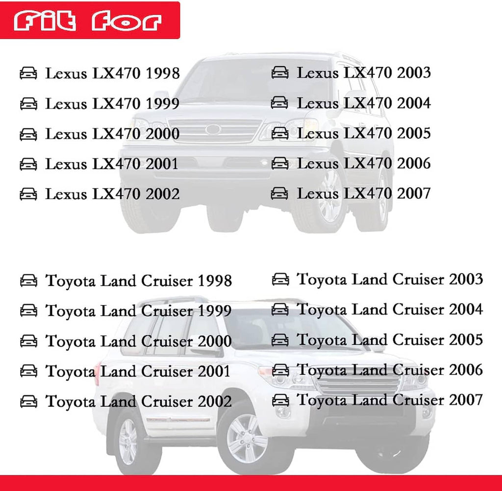 Vehicle compatibility chart for brake booster pump motor