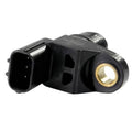 Camshaft position sensor with black body, 2-pin connector, and gold-ring electrical contact