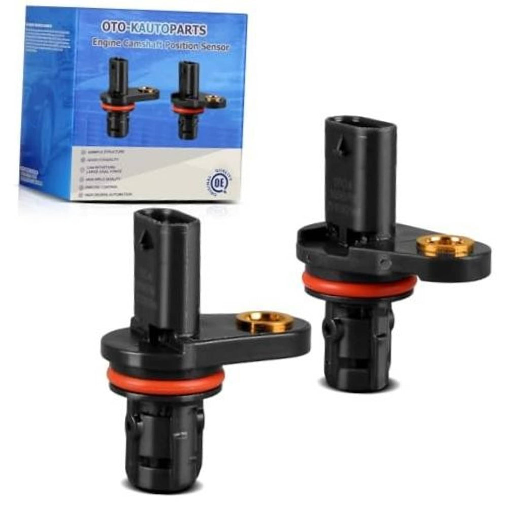Camshaft position sensor set with black body and orange sealing ring