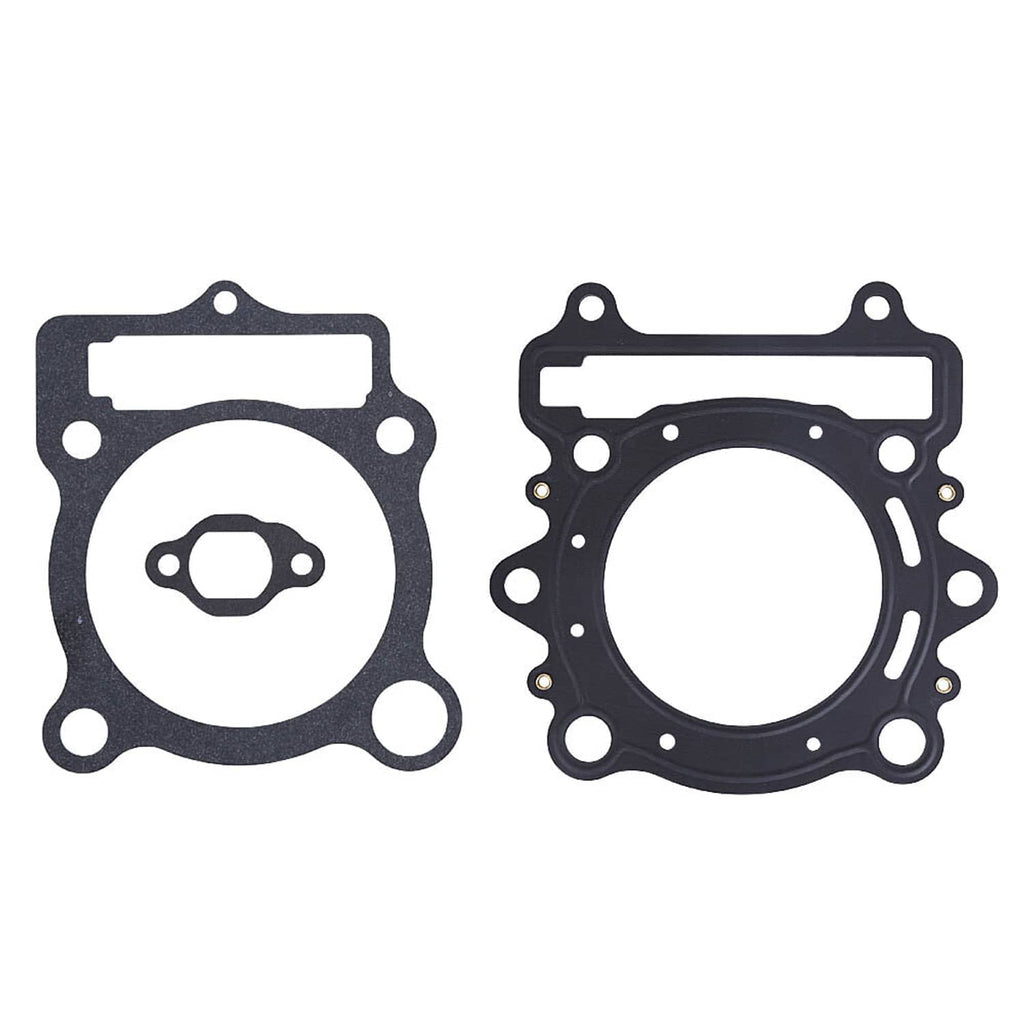 Cylinder gasket set with two black rubber gaskets and a smaller gasket
