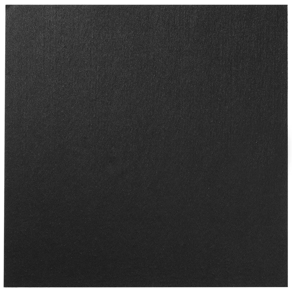 Dark gray carpet tile square with attached padding, textured looped surface