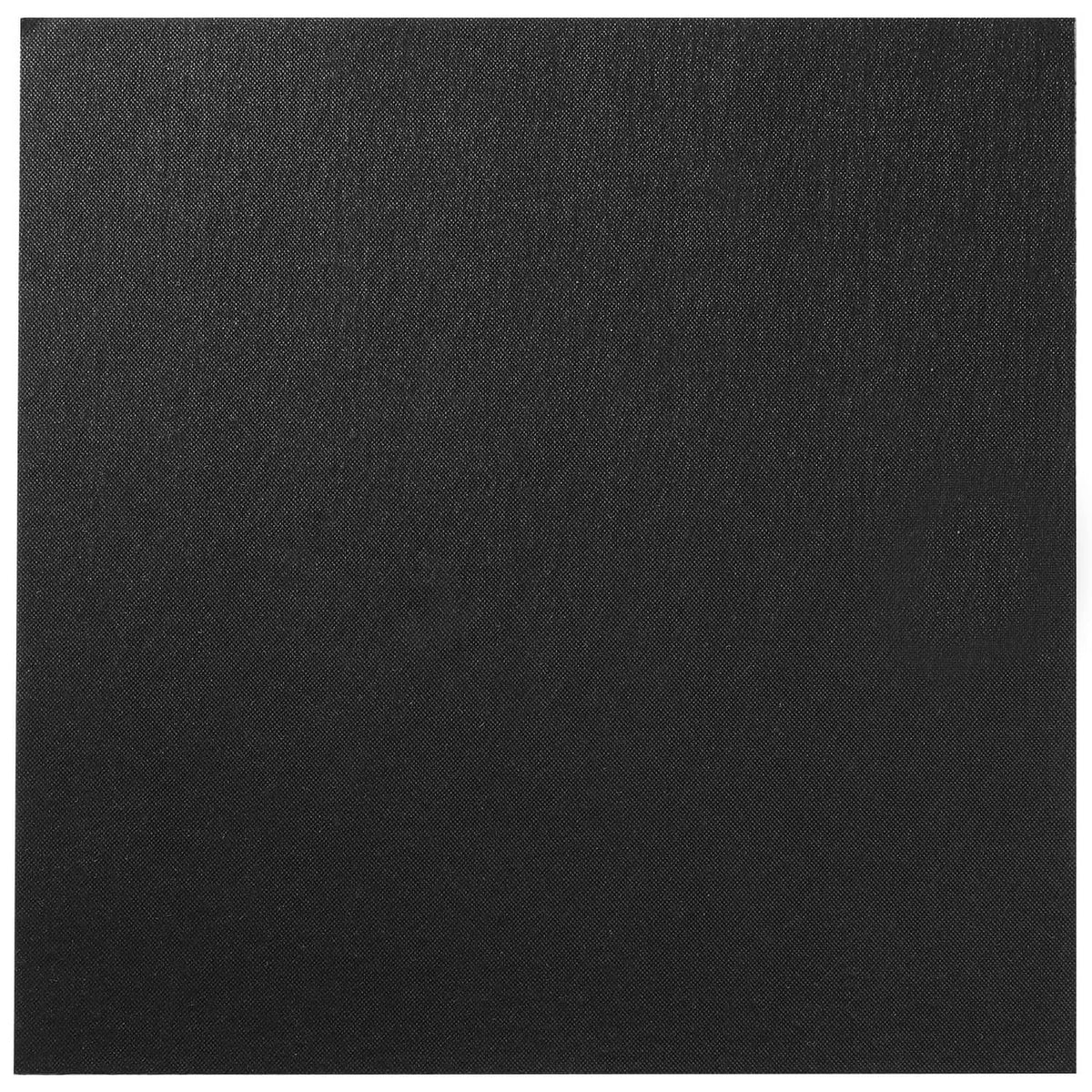Dark gray carpet tile square with attached padding, textured looped surface