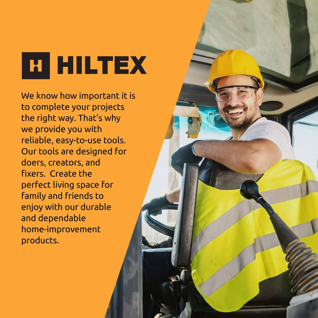 Hiltex security bit set with portable case, installer using drill