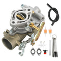 Carburetor assembly with gold throttle rod, hose line, and mounting hardware kit