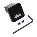 Hood latch release handle repair kit: black latch cover, hex key, screws
