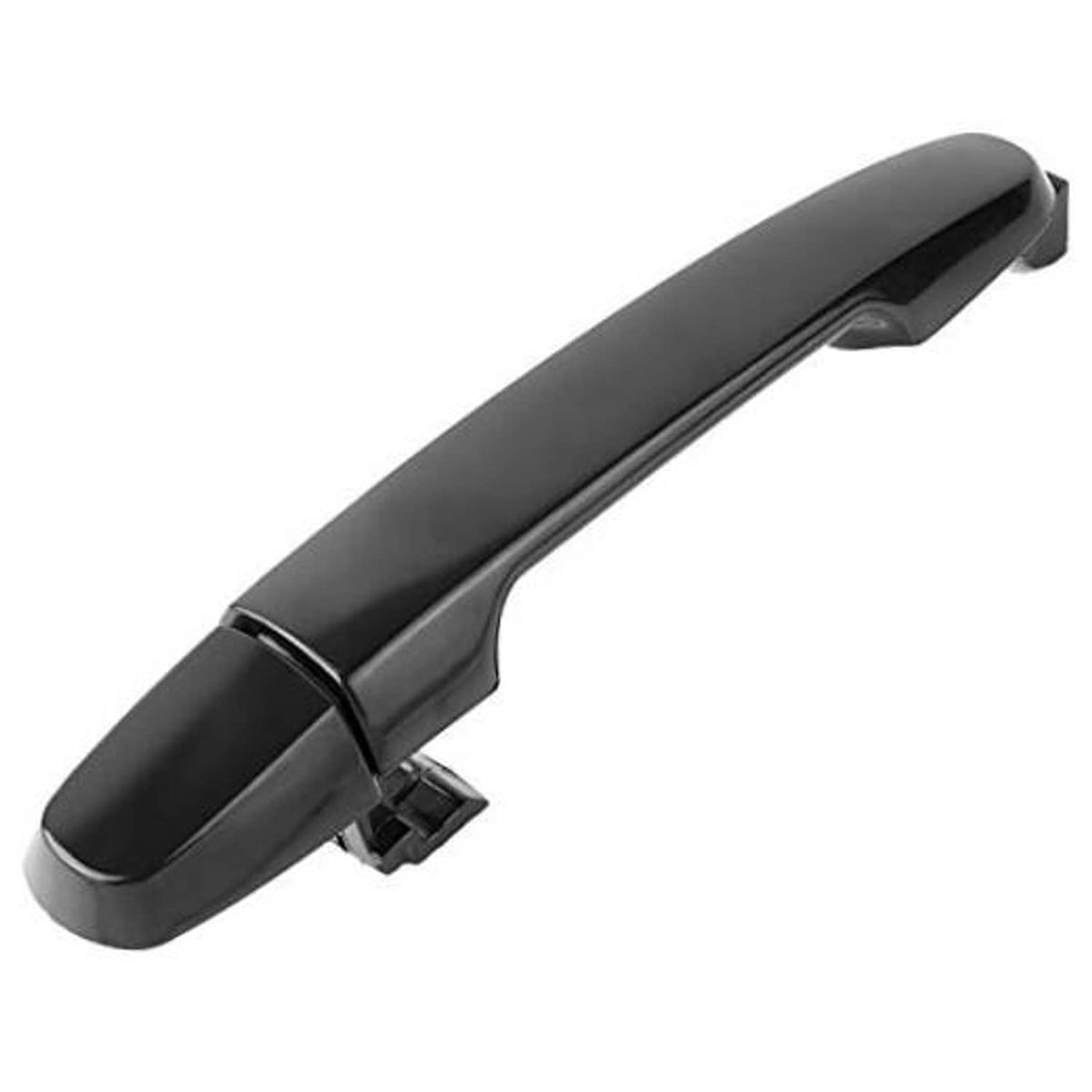 Rear exterior door handle for Toyota, dark gray/black with mounting bracket