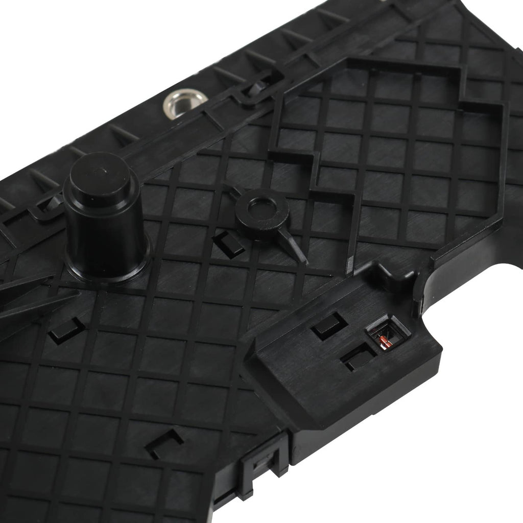 Black transmission lead frame grid with pin posts and small connector