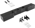Golf cart front inner mesh storage basket tray organizer with mounting brackets and hardware
