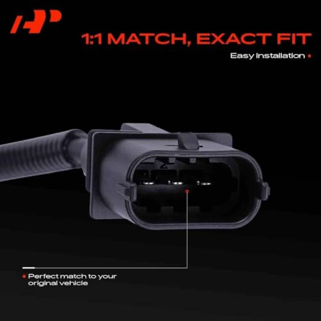Crankshaft position sensor plug with open connector housing and gray wiring