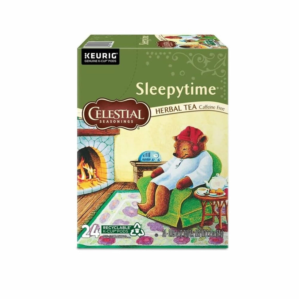 Sleepytime herbal tea K-Cup pod box, 24 count, Celestial Seasonings brand
