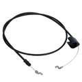 Engine control zone cable assembly with black wire loop and connector ends
