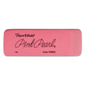 Paper Mate pink pearl latex-free eraser, rectangular pink block