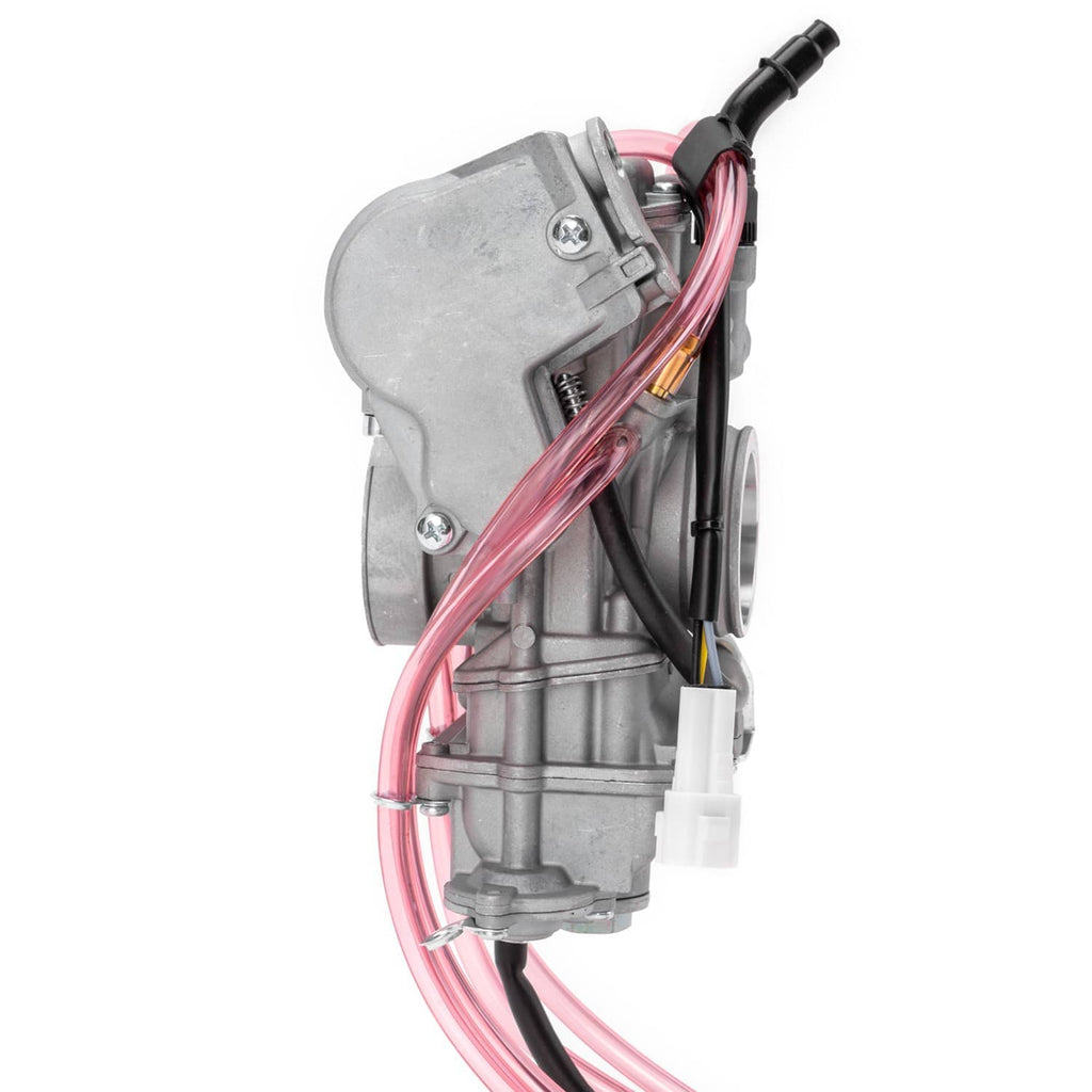 Carburetor with side cover, fuel line and black sensor/hoses