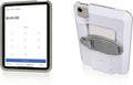 iPad mini case with Square Reader holder, dark bezel and tablet front view