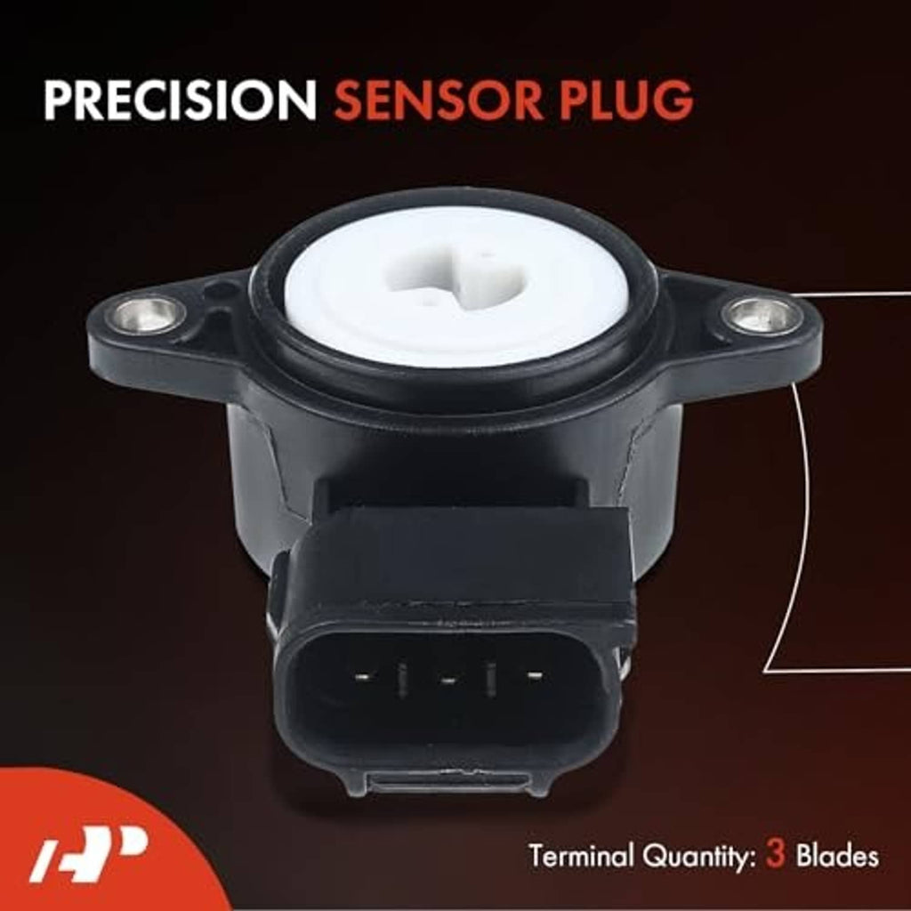 Throttle position sensor with white top insert and 3-pin sensor plug