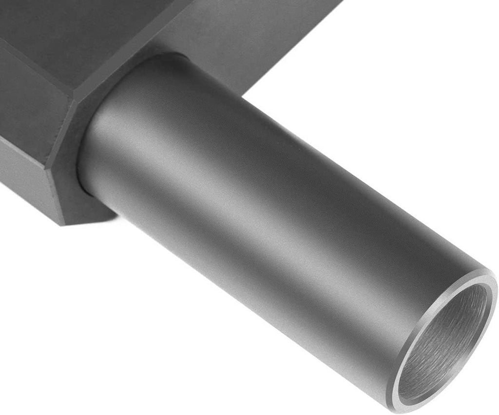 Metal cylindrical sleeve with inner bore