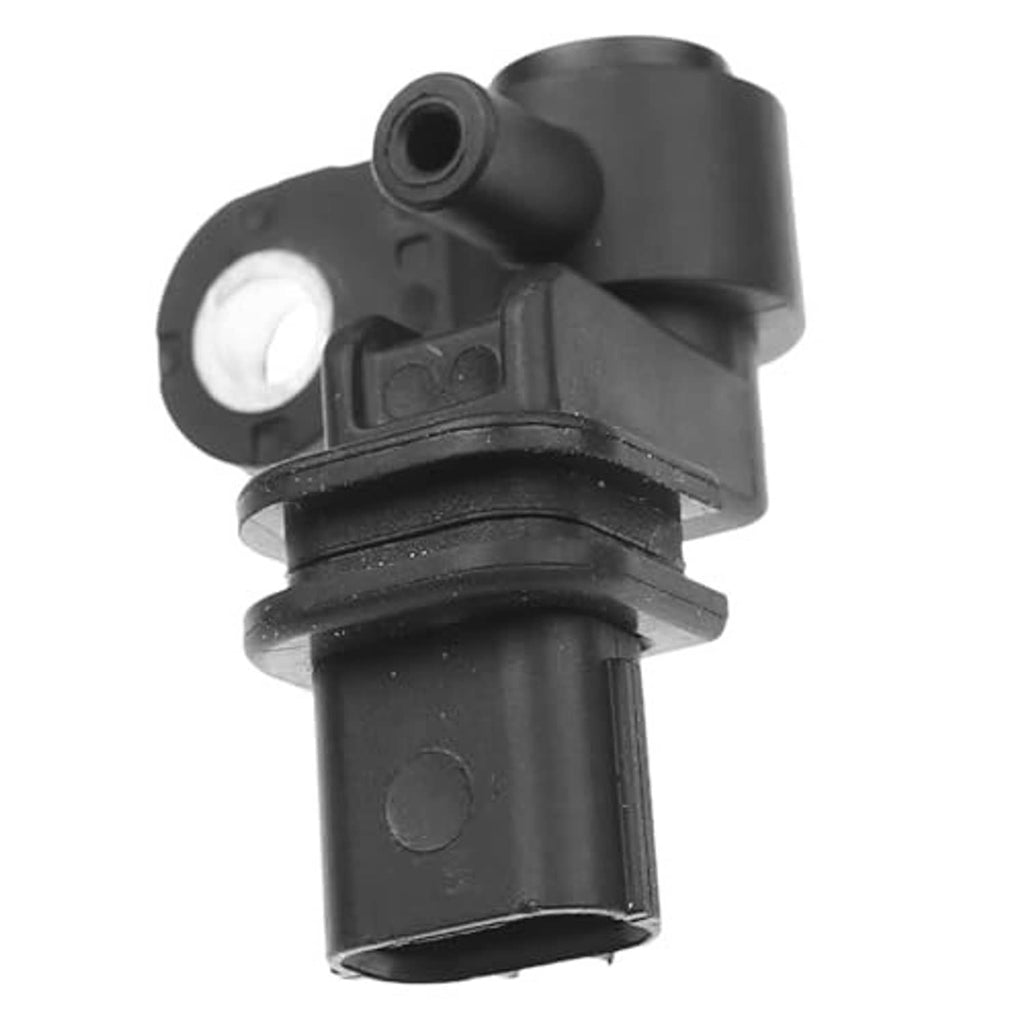 Black crankshaft position sensor with side port and spring-style connector