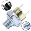 Metal air pressure control switch valve with spade terminals and threaded inlet