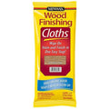 Wood finishing cloths pouch in Natural Oak color