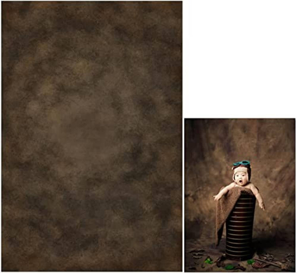 Dark brown mottled texture photography backdrop panel