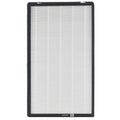 H13 HEPA air filter with pleated white media and black frame