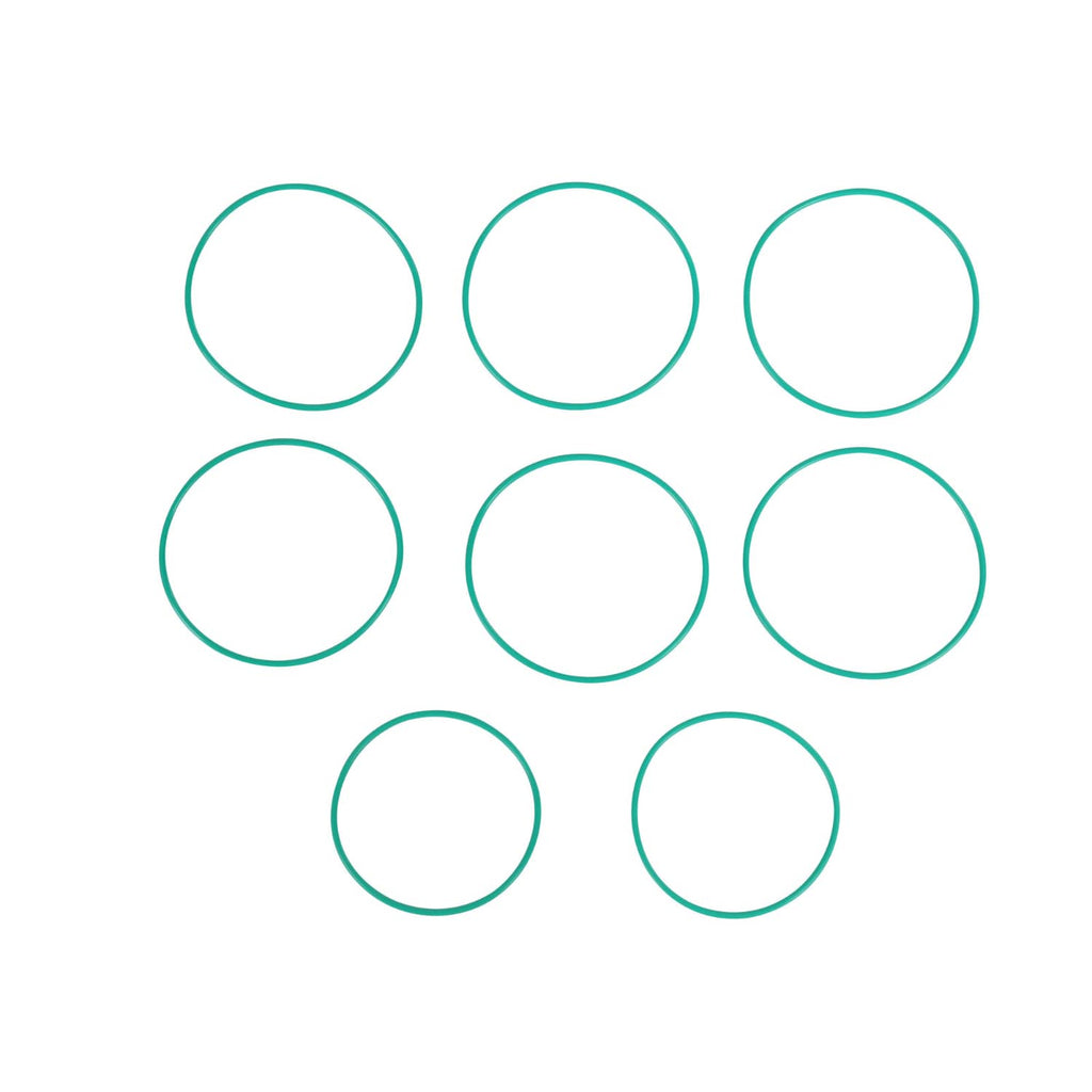 Teal sealing ring set for drum testing