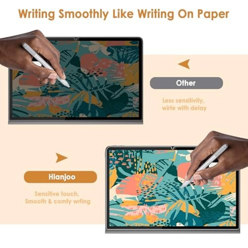 Tempered glass screen protector for tablet, smooth writing and touch feel