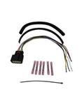 6-pin throttle body actuator plug connector with wire harness and terminal pins