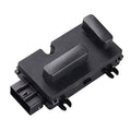 Power seat switch driver-side module with two textured rocker controls