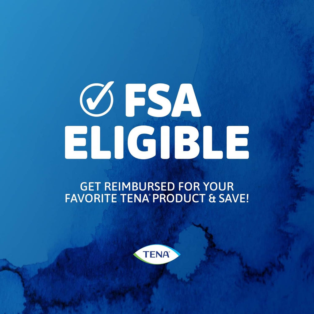 TENA Sensitive Care FSA eligible reimbursement promotion graphic