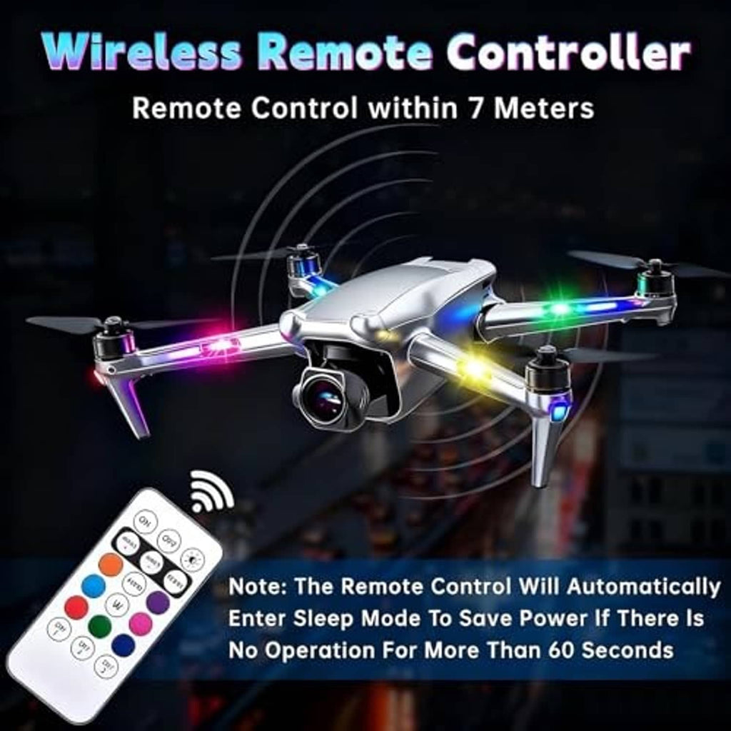White remote controller with multicolor buttons for wireless LED strobe lights