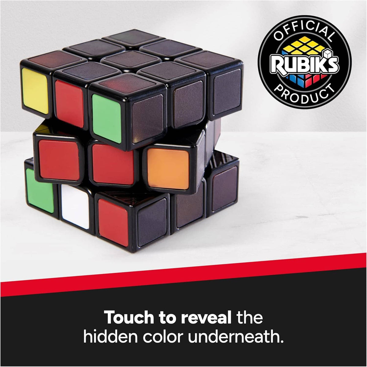 Rubik's Phantom 3x3 cube product box packaging with official Rubik's logo