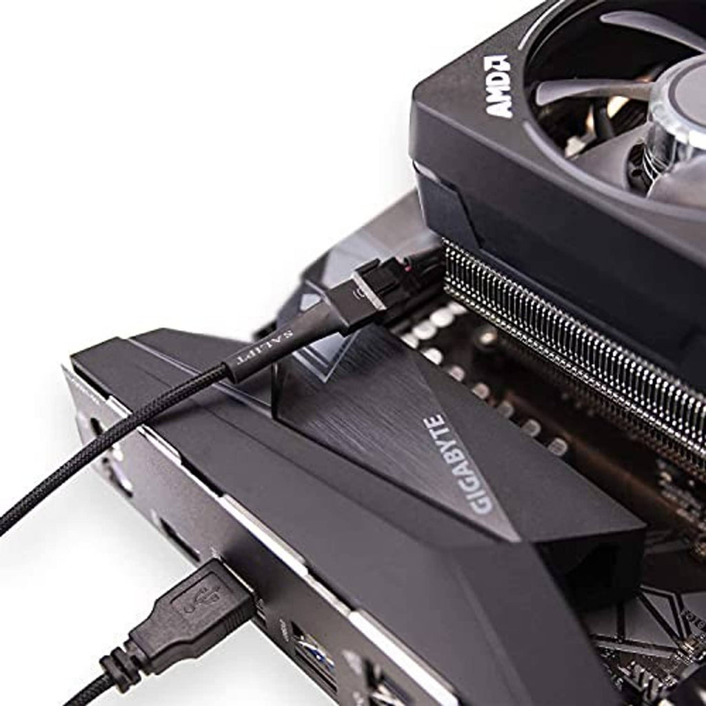 USB-powered PC fan regulator module with 3/4-pin header