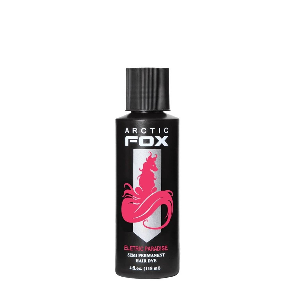 ARCTIC FOX hair dye bottle with Electric Paradise label, 4 fl oz (118 ml)