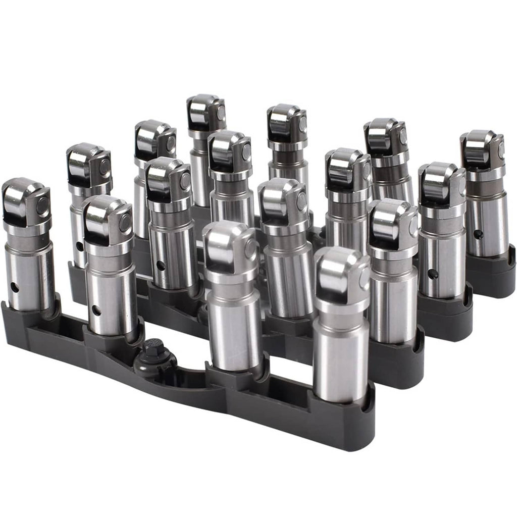 Engine rebuild kit valve train parts with multiple metal rocker arms and lifters