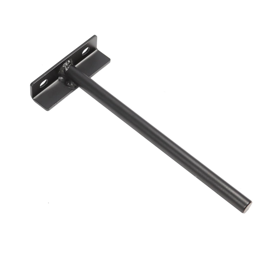 Tire changer duck head modification kit mounting arm with base plate, black