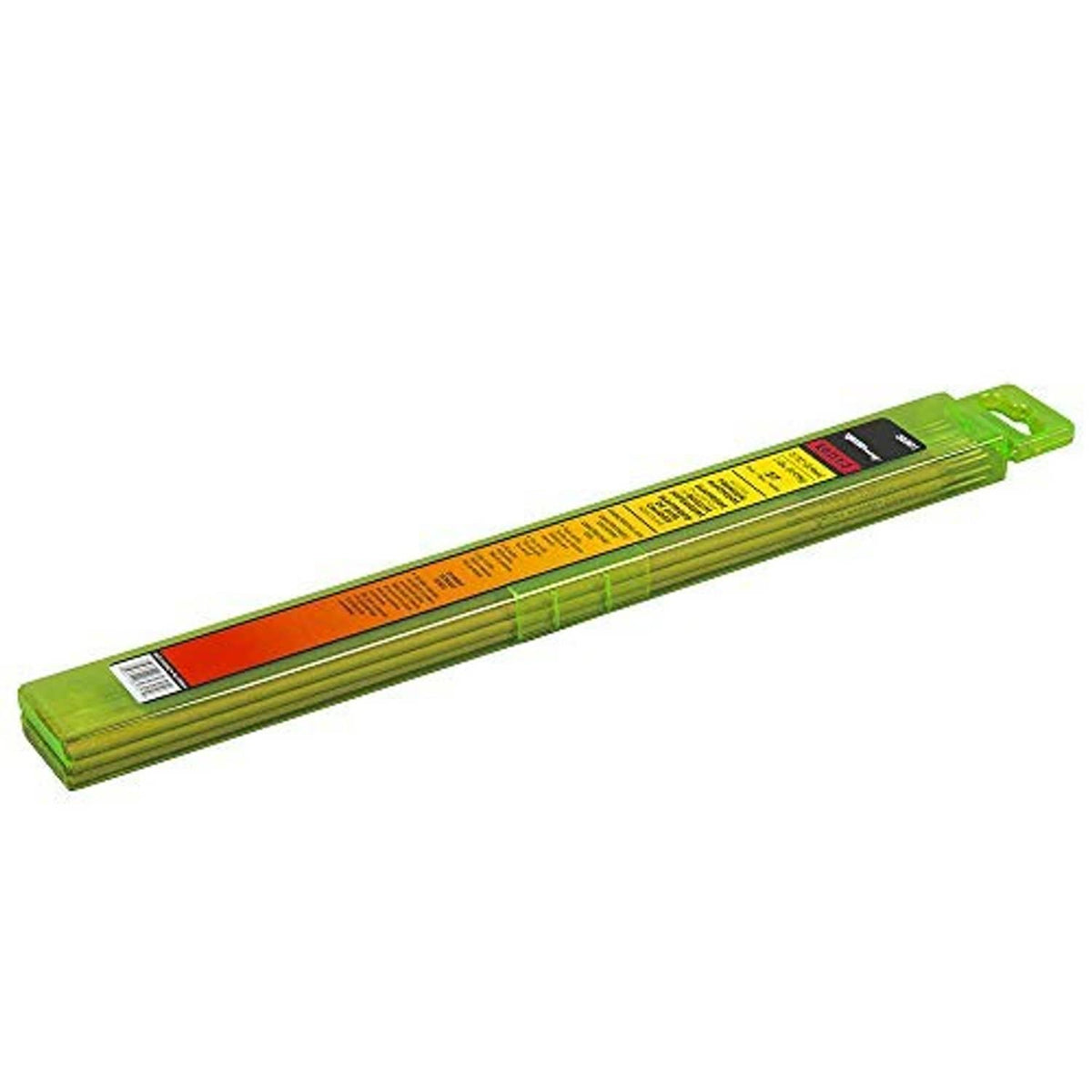 E6013 welding electrode rods with label on green package