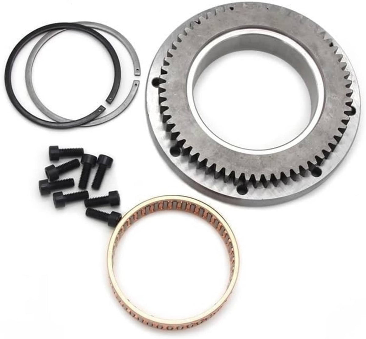 Clutch gear and seal ring kit with O-ring gaskets and black shoulder bolts