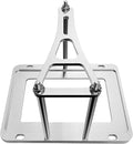 Billet aluminum battery tray hold-down bracket with base plate and threaded studs