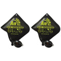 AirShim inflatable pry bar and leveling tool, two-pack with pump bulbs