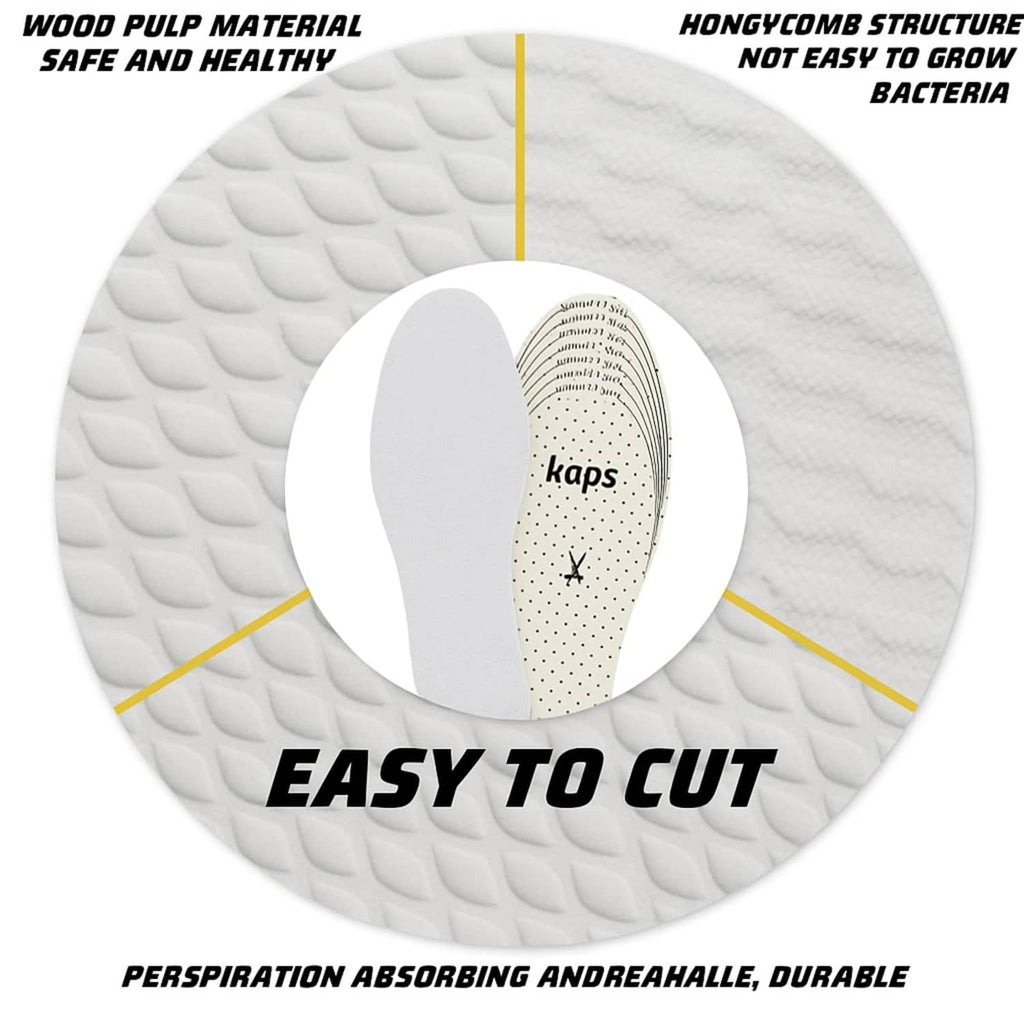 Disposable white shoe liners with textured, breathable honeycomb-like surface.