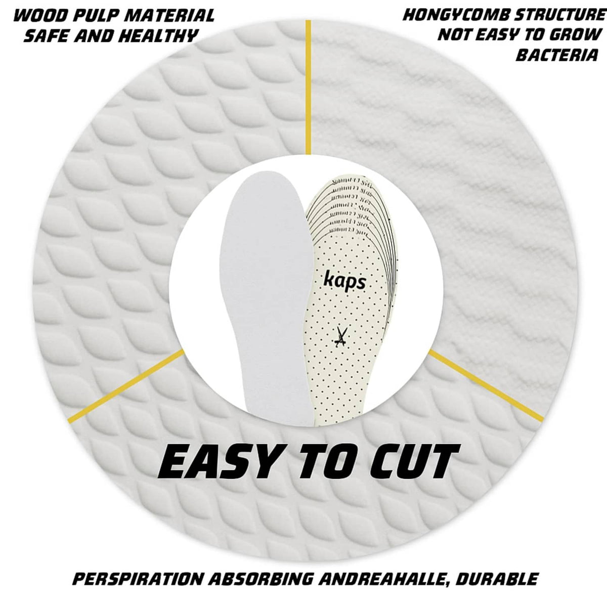 Disposable white shoe liners with textured, breathable honeycomb-like surface.